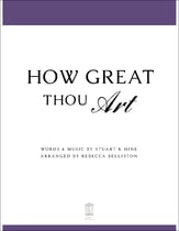 How Great Thou Art Vocal Solo & Collections sheet music cover